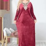 عبايه نسائي قطيفة شتوي - كود 3088