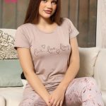 بيجامه قطن حريمي - كود 3130