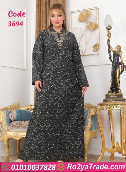 جلابيه بيتي حريمي - كود 3694