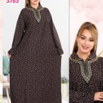 جلابيه مشجره حريمي - كود 3763