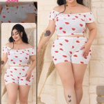 بيجامه شورت حريمي مثيره - كود 5064