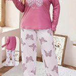 بيجامة شتوية حريمي منسوجة بأناقة - كود 532