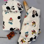 بيجامة شتوي حريمي بفرو - كود 801