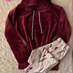 بيجامات شتوي بأقمشة دافئة - كود 807