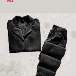 بيجامة شتوي سادة ومريحة - كود 842