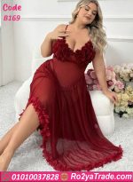 قميص نوم طويل شفاف - كود B169