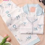 بيجامه ستان حريمي - كود Z865