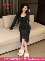 فستان بيت صيفي طويل - كود 033