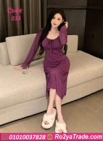 فستان بيت صيفي طويل - كود 033