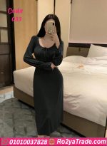 فستان بيت صيفي طويل - كود 033