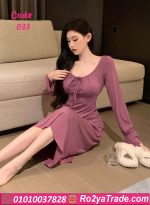 فستان بيت صيفي طويل - كود 033