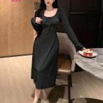 فستان بيت صيفي طويل - كود 033