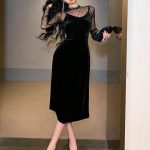 دريس قطيفه طويل - كود 1036