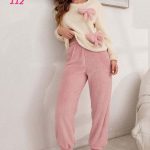 بيجامه حريمي شتوي - كود 112