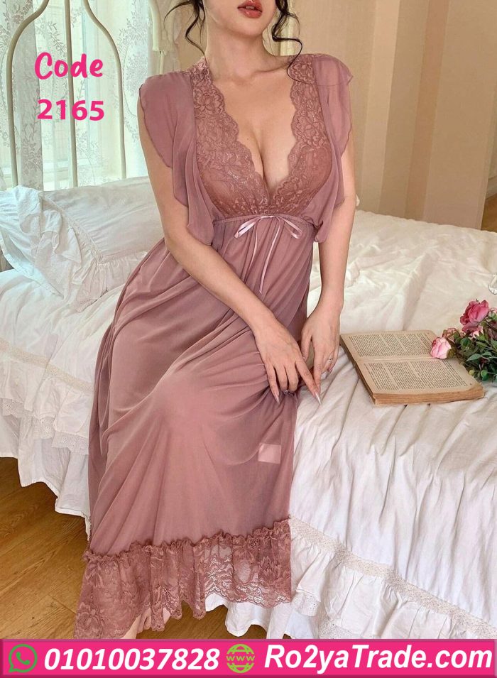 قميص شفاف طويل - كود 2165