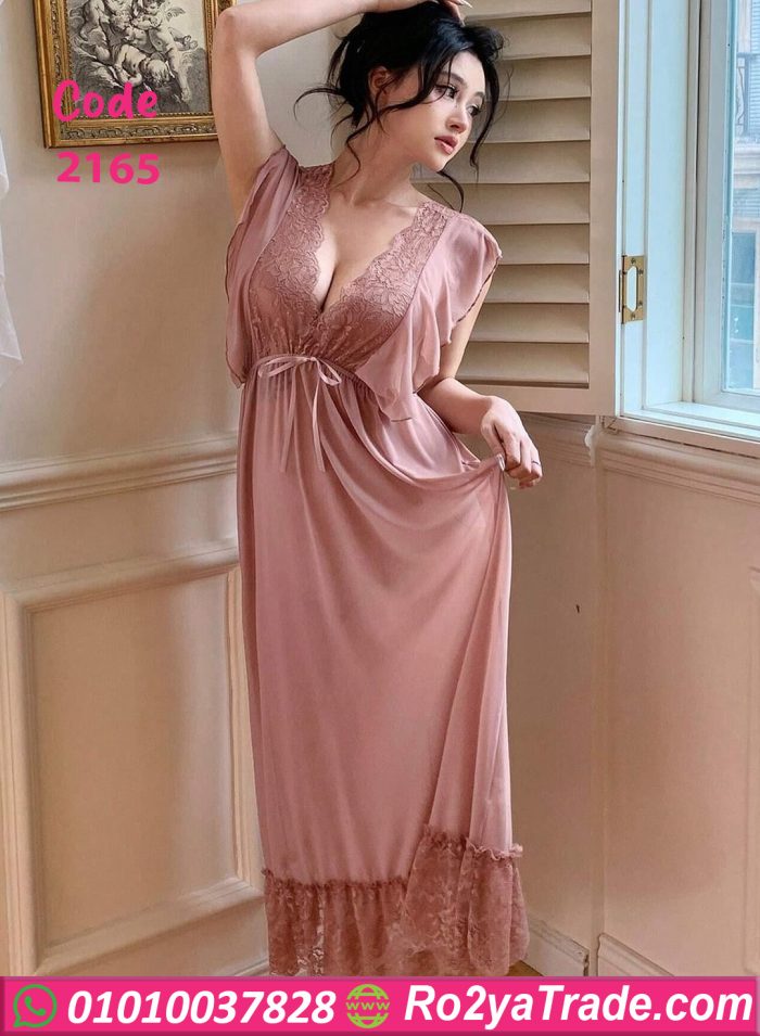 قميص شفاف طويل - كود 2165