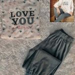 طقم شتوي مريح - كود 3009