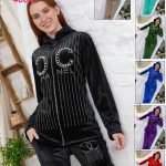 ترينج قطيفة شتوي عصري - كود 4004