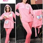 طقم شتوي SWEET بتصميم دافئ - كود 4017