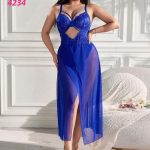 لانجري طويل شفاف - كود 4234