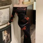 دريس قطيفه طويل حريمي - كود 448