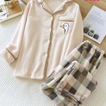 بيجامه شتوي حريمي - كود 5682