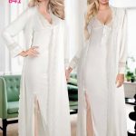 قميص بالروب طويل للعرايس - كود 641