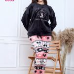 بيجامة شتوي بطبعات ميكي - كود 8033