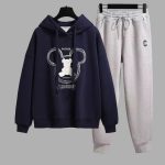 ترنج خروج قطعتين حريمي - كود 9104