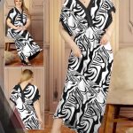 عبايه بيتي طويله حريمي - كود 939