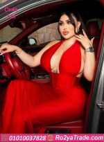 فستان طويل بتصميم جذاب - كود 048