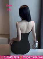 فستان حريمي بربطة أمامية - كود 090