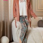 طقم بيتي شتوي - كود 1447