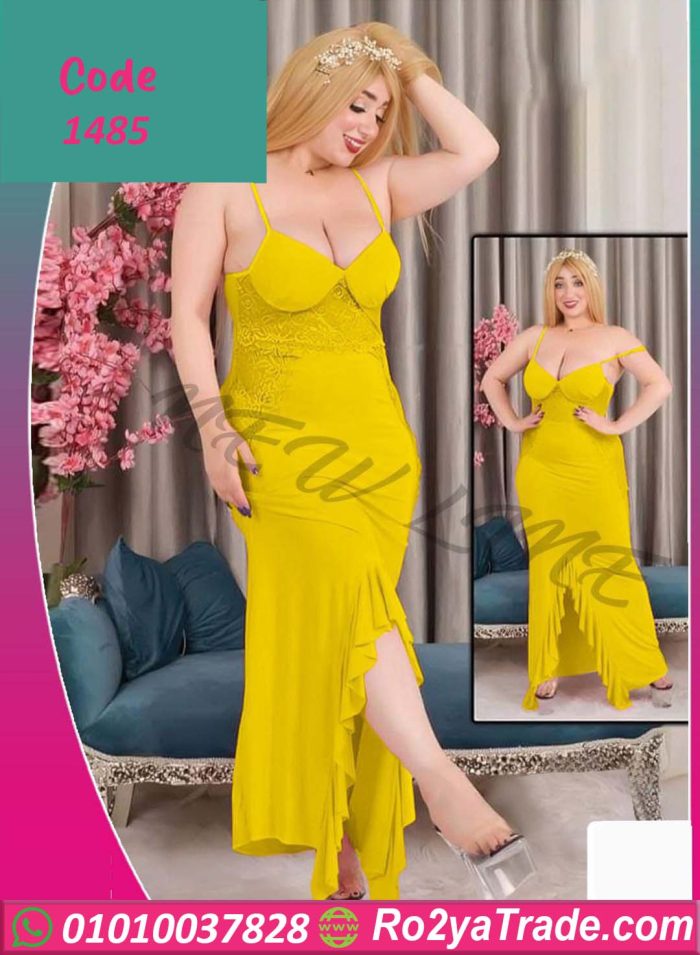 ⁦لانجري طويل أنيق - كود 1485⁩ - الصورة ⁦5⁩