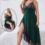 قميص نوم كيرفي طويل - كود 22500