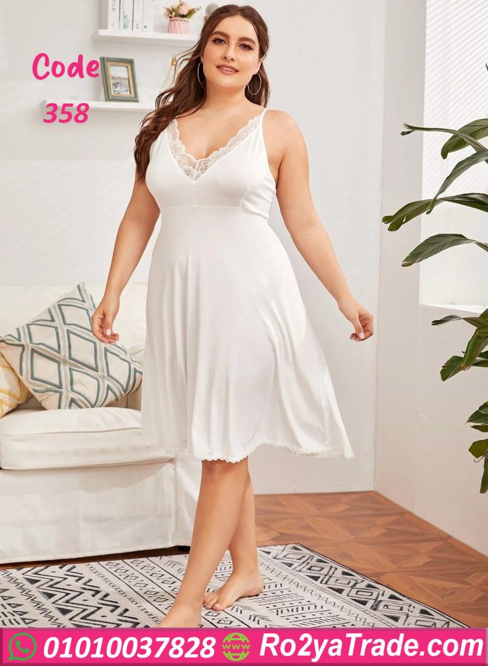 قميص نوم حريمي بسيط - كود 358