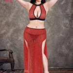 طقم لانجري نسائي لامع - كود 404