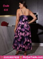 فستان نسائي بفراشات - 616
