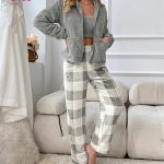 بيجامه حريمي فرو - كود C100