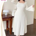 فستان شتوي طويل أنيق - كود D741