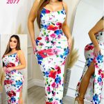 فستان طويل مثير - كود 2077