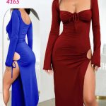 فستان طويل ناعم للنوم - كود 4165