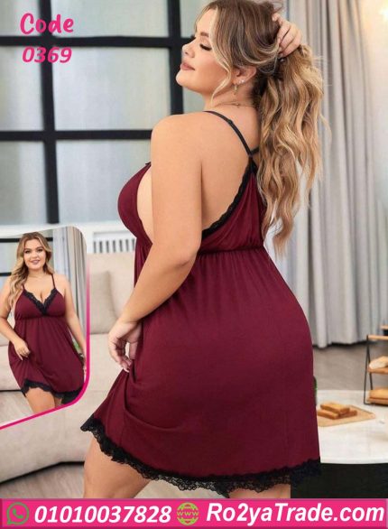 قميص نوم دلع - كود 0369