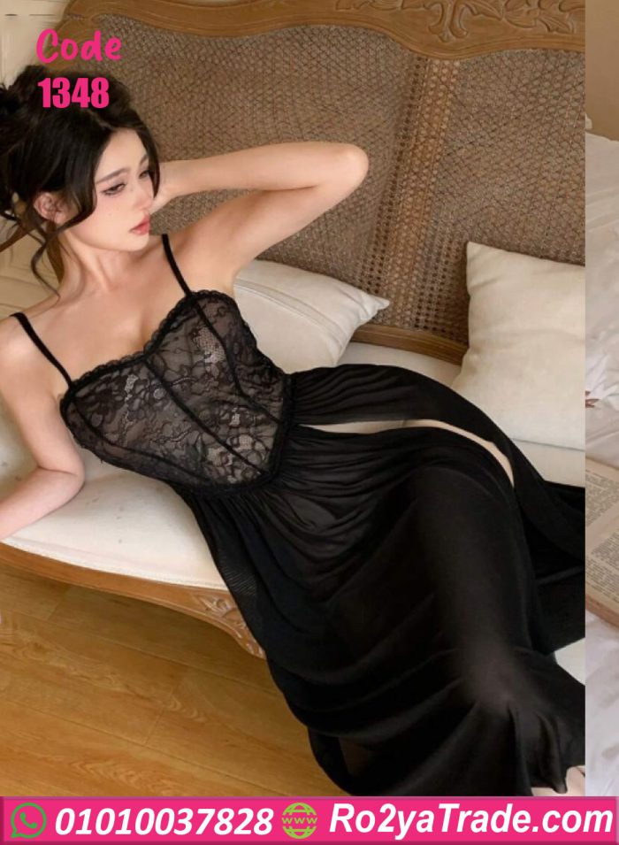 قميص نوم قصير سكسي - كود 1348