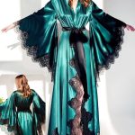 روب لانجري ستان طويل - كود 3007