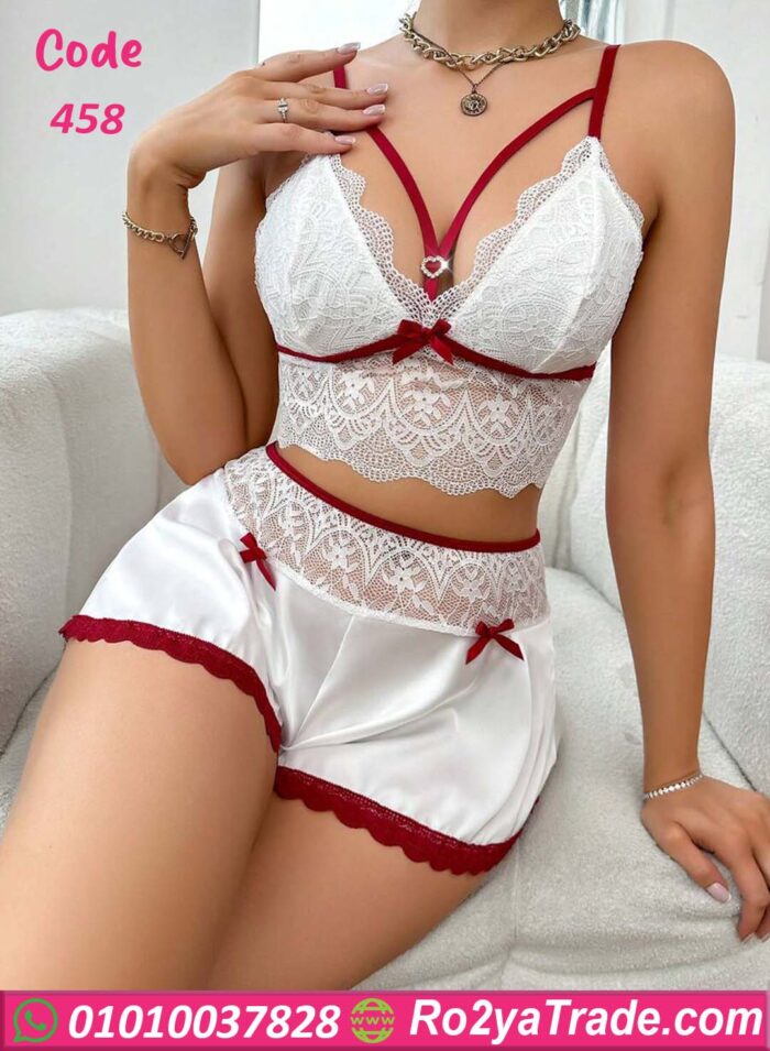 هوت شورت وتوب جذاب - كود 458