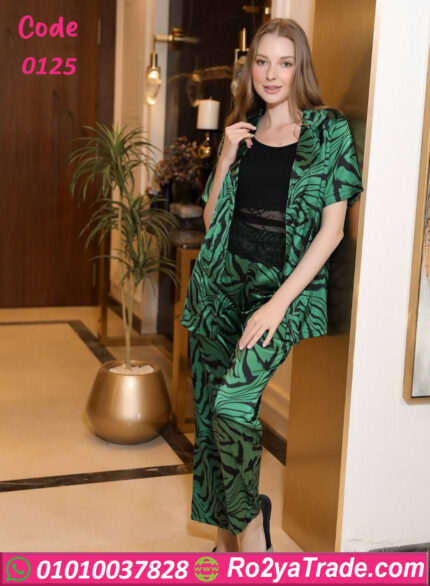 طقم 3 قطع ستان ارميني للعروسه - كود 0125