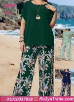 بيجامه نسائيه نعومة القماش - كود 017