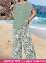 بيجامه نسائيه نعومة القماش - كود 017