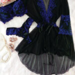 روب مثير مع طقم داخلي - كود 0368